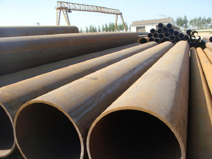 Acceptance of straight seam steel pipe