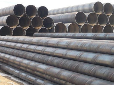 Precautions for storage and transportation of large diameter spiral welded pipe