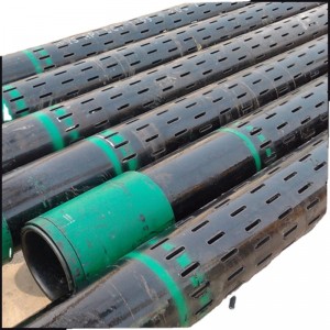 Slotted pipe