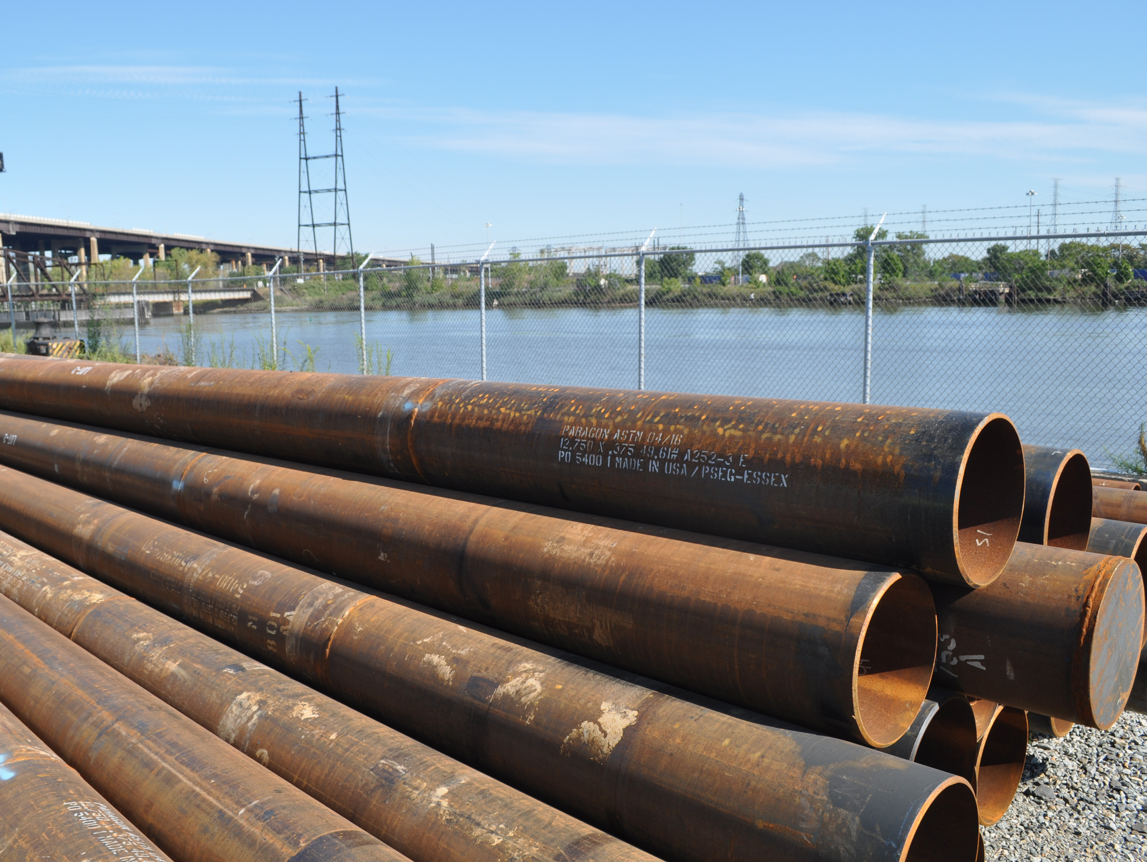 Piling pipe production process