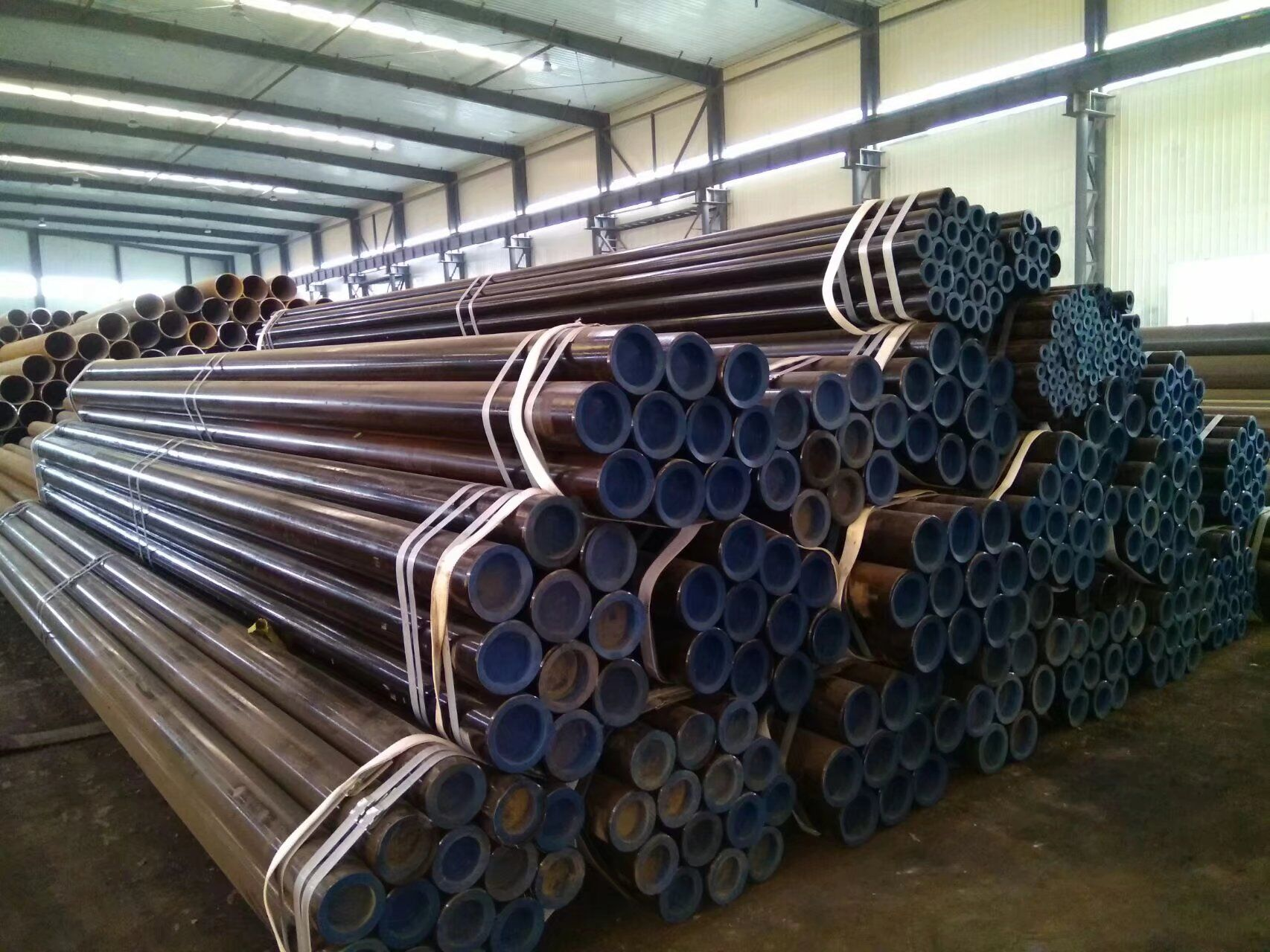 Cold drawn seamless steel pipe finish condition