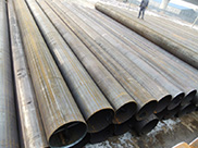 How to solve the deformation problem of spiral submerged arc welded steel pipes