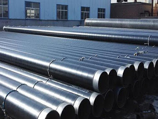 Winding 3PE anti corrosive steel pipe