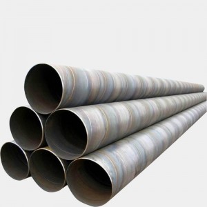 ssaw steel pipe is made up of hot rolled coiled steel using a double-sided submerged arc welding method