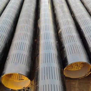 Slotted pipe