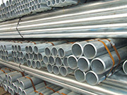 There are three ways to connect galvanized steel pipes