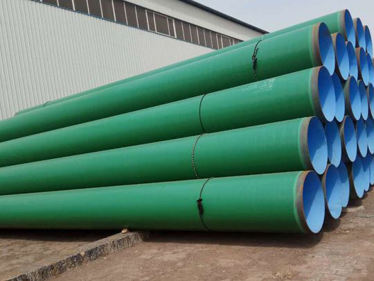 Product characteristics of epoxy resin coated steel pipe