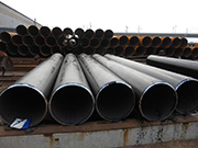 What requirements should be met for weld repair of pressure steel pipes