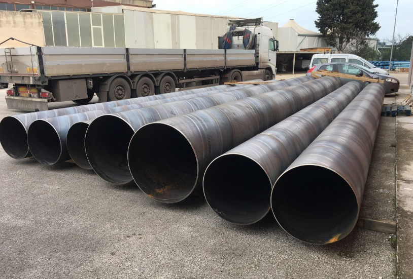 Storage conditions of carbon steel tubes