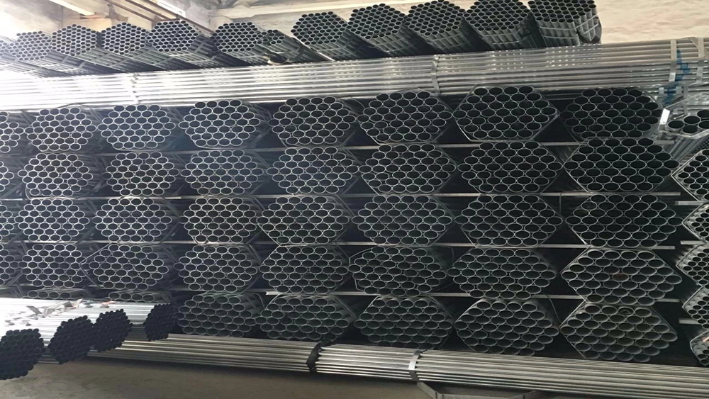 the packing of galvanized steel pipe