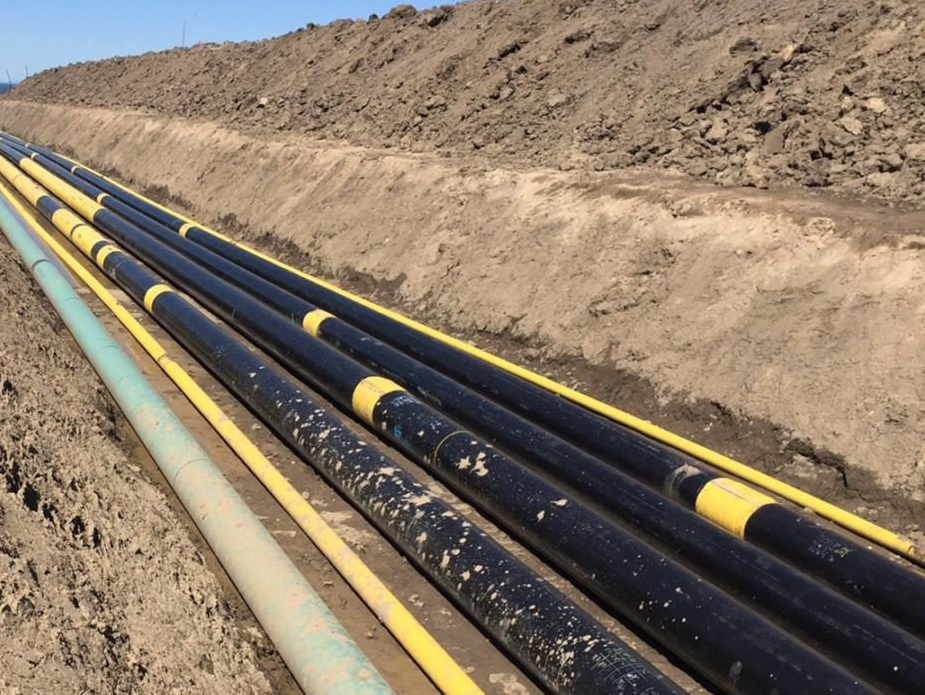 Pipeline construction before construction