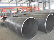 나선형 강관의 전기 용접을 수행하는 방법