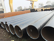 Are generally spiral steel pipes made of Q235