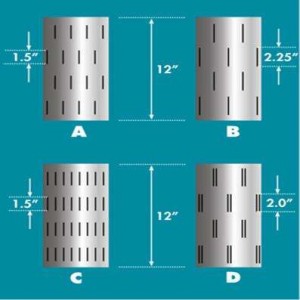 Slotted pipe