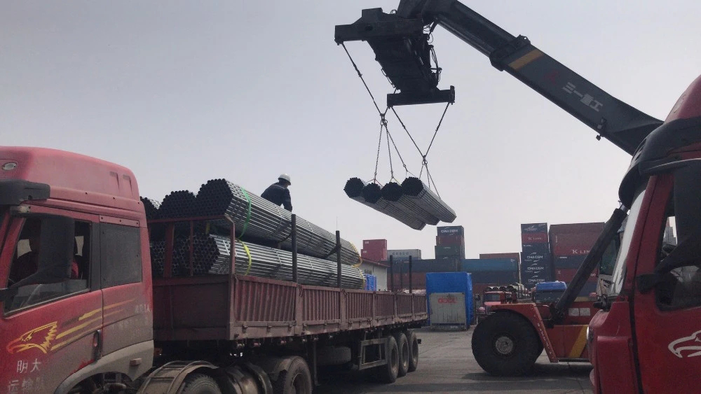 the packing of galvanized steel pipe-03