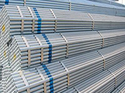 Detail of galvanized steel pipe and stainless steel pipe