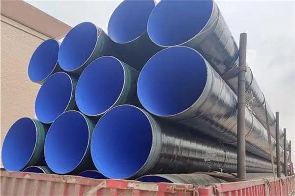 Solvent-free steel polyurethane coating anti-corrosion steel pipe