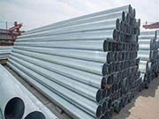 Material analysis and industry application of the hot-dip galvanized seamless steel pipe