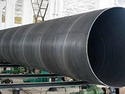 What are the processes of sawing spiral steel pipes