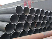 How are the Industrial large-diameter steel pipes cooled after quenching