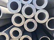 What detailed treatments are required before using thick-walled steel pipes
